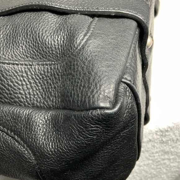 NWT - Frederic T of Paris Black Leather Satchel - Picture 14 of 16